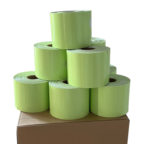 Etiketten 10x15 GROEN HDPE-folie 200 micron (4.200 per doos) Groene labels 10 x 15 cm Groene etiketten 10 x 15 cm HDPE labels 10 x 15 cm HDPE etiketten Waterbestendige labels Scheurbestendige labels Scheurvaste etiketten Industriële labels Labels voor logistiek Magazijn labels Productidentificatie labels Kleurcodering labels Thermische labels 10 x 15 cm