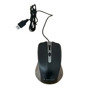 Gembird Bedrade Optische Muis Gembird muis Gembird bedrade muis USB muis Bedrade USB muis Kantoor muis Ergonomische muis Plug & play muis Muis met verstelbare DPI Muis 800 1000 1200 DPI Muis met 4 knoppen Zakelijke muis Muis voor dagelijks gebruik