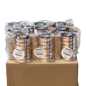 Doos Printlinten Wax/Resin 110mm x 300m (10 rollen) Wax/resin printlinten Printlint 110 mm x 300 m Thermal transfer lint Wax resin ribbon TTR lint 110 mm Thermisch transfer lint Printlint voor labelprinter Labelprinter lint Barcode printer lint Resin wax printlint Printlinten voor etiketten Doos printlinten 10 stuks