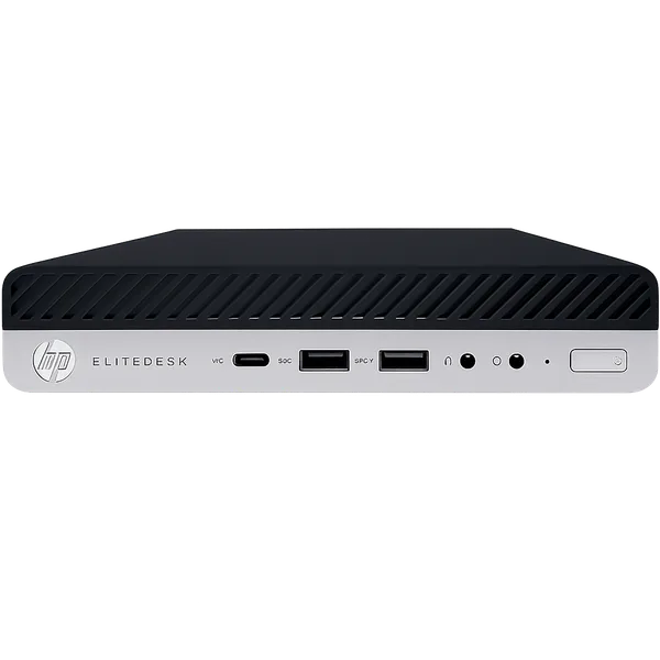 HP EliteDesk 800 G4 Mini PC – i5, 128GB SSD, 8GB RAM – Snelle en Stille Werkplek