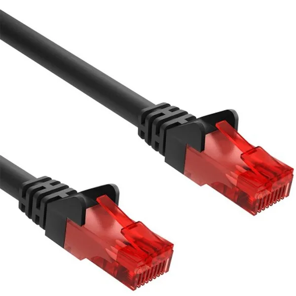 U/UTP CAT6 netwerkkabel 2 meter zwart