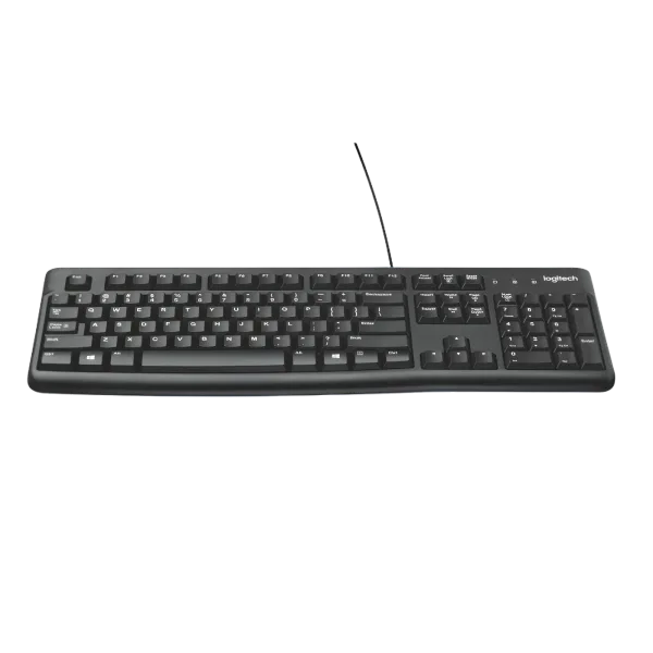 Logitech K120 Bedraad Toetsenbord – QWERTY, Zwart