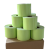 Etiketten 10x15 GROEN HDPE-folie 200 micron (4.200 per doos)
